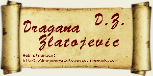 Dragana Zlatojević vizit kartica